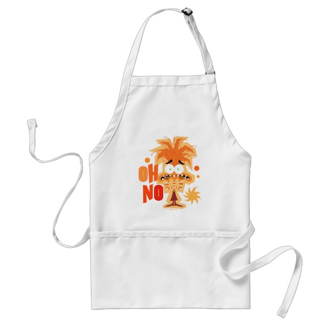 Anxiety "Oh No" Standard Apron (Front)