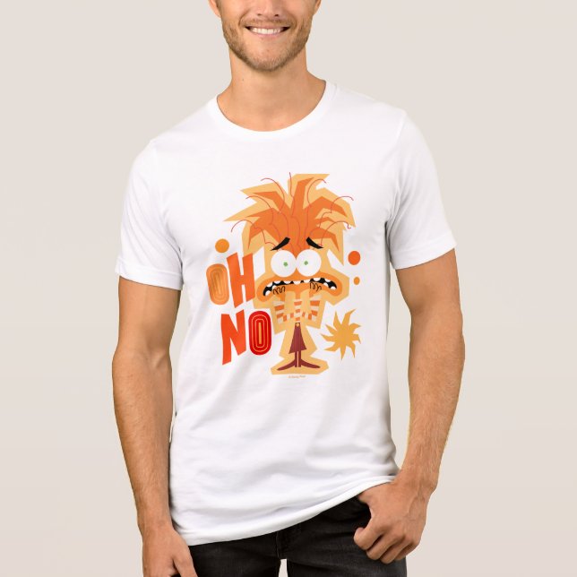 Anxiety "Oh No" Tri-Blend Shirt (Front)