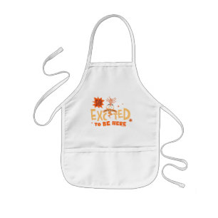 Anxiety "So Excited To Be Here" Kids Apron