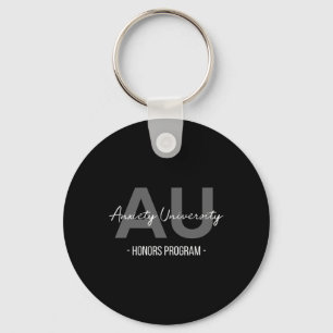 Anxiety University Honours Program Keychain