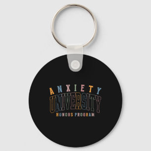 Anxiety University Honours Program, Mental Health Keychain