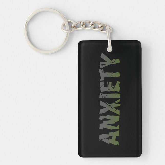 Anxiety Ver 2 Keychain (Front)