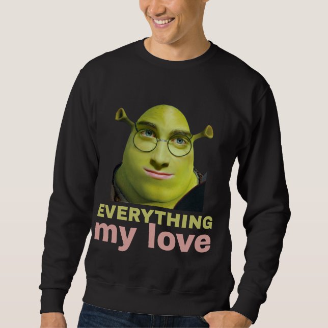 Anxious Character love Sweatshirt (Front)