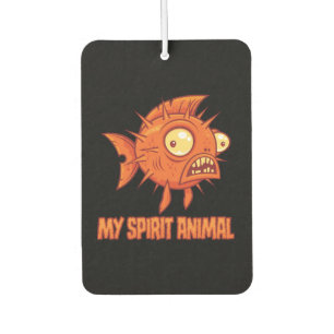 Anxious Quirky Blowfish Spirit Animal Air Freshener