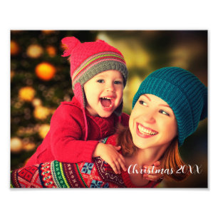 Any 8x10 Personalized Dated Photo Print