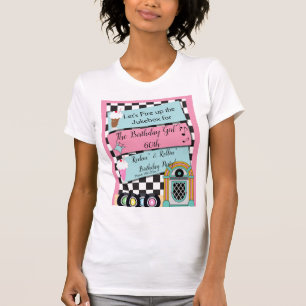 Any Age, 1950's Diner Birthday  T-Shirt