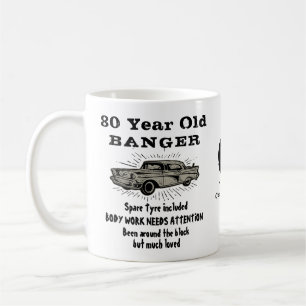 Any Age Funny Birthday Mug Joke Car Add Your Name