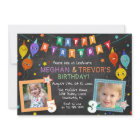 ANY AGE - Joint Dual Sibling Birthday