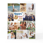 Any Age Photo Collage 12 Picture Big Birthday Card