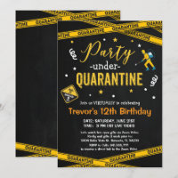 ANY AGE Quarantine Birthday Party Virtual Birthday
