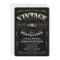 Any Age Vintage Whiskey Themed Birthday Invitation