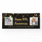 Any Anniversary Black Gold Stars 2 Photos