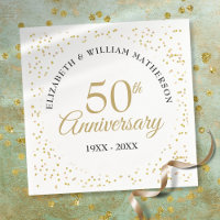 Any Anniversary Year Wedding Confetti