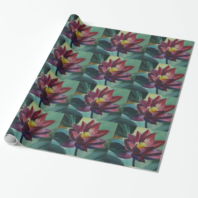 Any Celebration Floral Glossy Wrapping Paper, Paper (Unrolled)