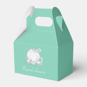 ANY COLOR Cinderella Silver Carriage Favour Box