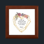 ANY COLOR Poem Wedding Ring Gift Box<br><div class="desc">"Go,  little ring,  to that same sweet who hath my heart in her domain." This beautiful ring box features the romantic quote from Chaucer.</div>