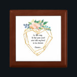 ANY COLOR Poem Wedding Ring Gift Box<br><div class="desc">"Go,  little ring,  to that same sweet who hath my heart in her domain." This beautiful ring box features the romantic quote from Chaucer.</div>
