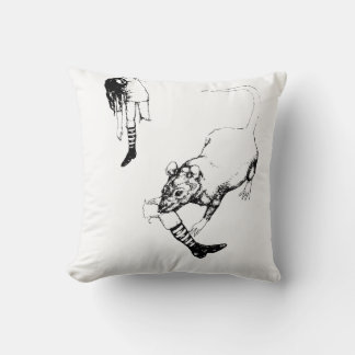 ANY COLOR! Rat with Doll Leg Pillow