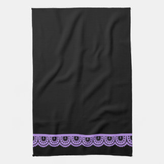 ANY COLOR! Skull Lace Tea Towel