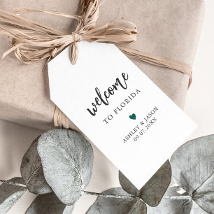Any Color Welcome Tag, Wedding Welcome Bag Gift Tags