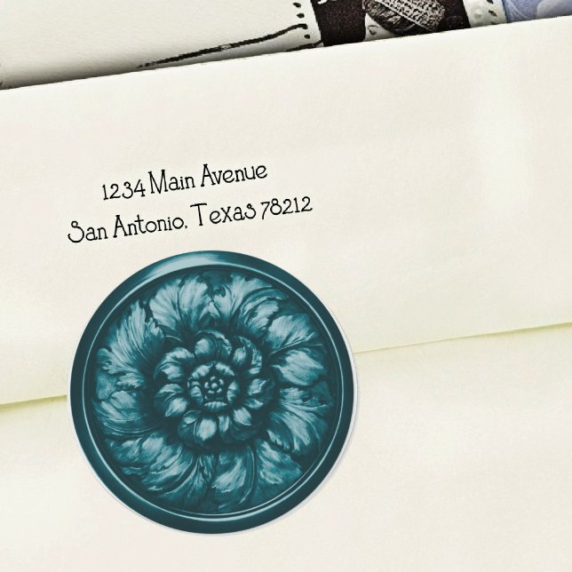 Any Colour Baroque Envelope Seal Wedding (Creator Uploaded)