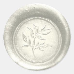 Any Colour Botanical Wedding Envelope Wax Seal