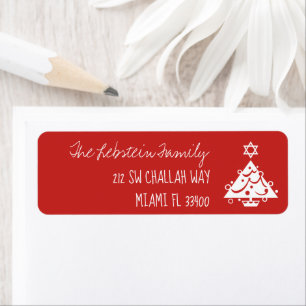 Any Colour Christmas + Hanukkah Tree + Chalk Red