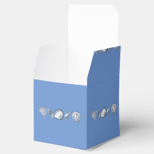 Any Colour Customizable Seashells Favor Box