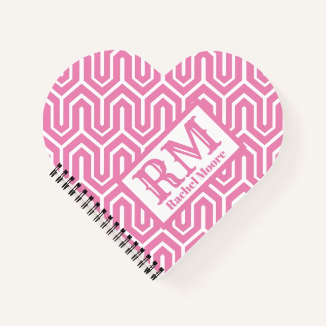 Any Colour Monogram Notebook (Front)