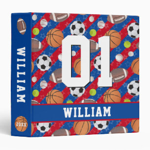 Any Colour – Multi Ball Sports Binder