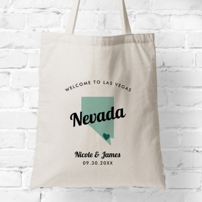 Any Colour Nevada Destination Wedding Welcome Bag, Tote Bag (Creator Uploaded)
