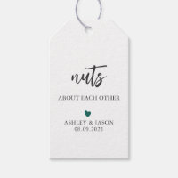 Any Colour Nuts about Each Other Tags, Wedding