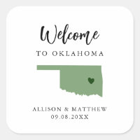Any Colour Oklahoma Wedding Welcome Bag