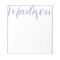 Any Colour - Personalized Script Name Notepad