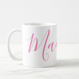 Any Colour - Script Name Personalized Mug
