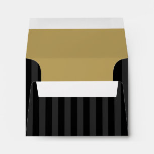 Any Colour Stripe RSVP Envelope