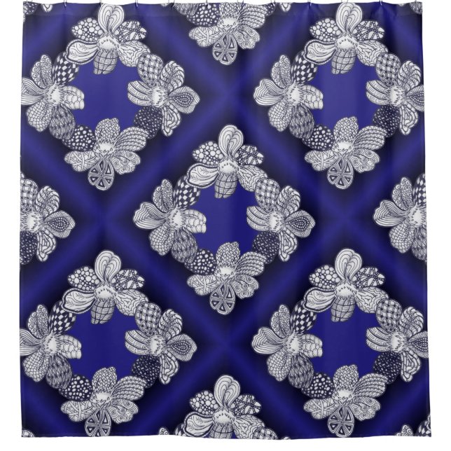 Any Colour Unique Flower Doodles (Front)