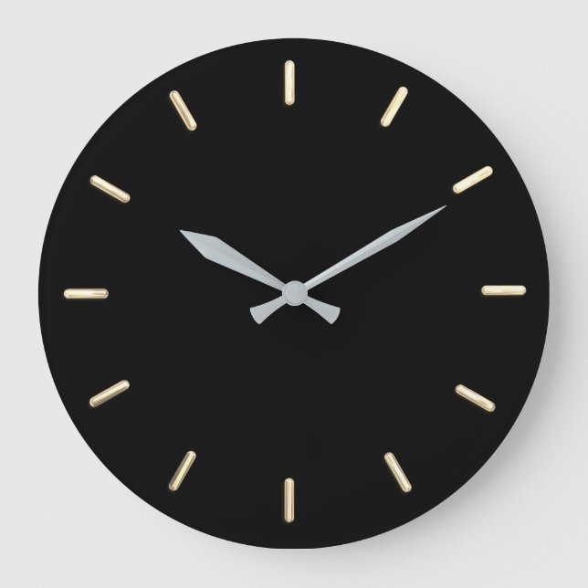 Any Colour with Large Ticks Large Clock (Front)
