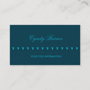 Any Colour with String of Pearls Business Card