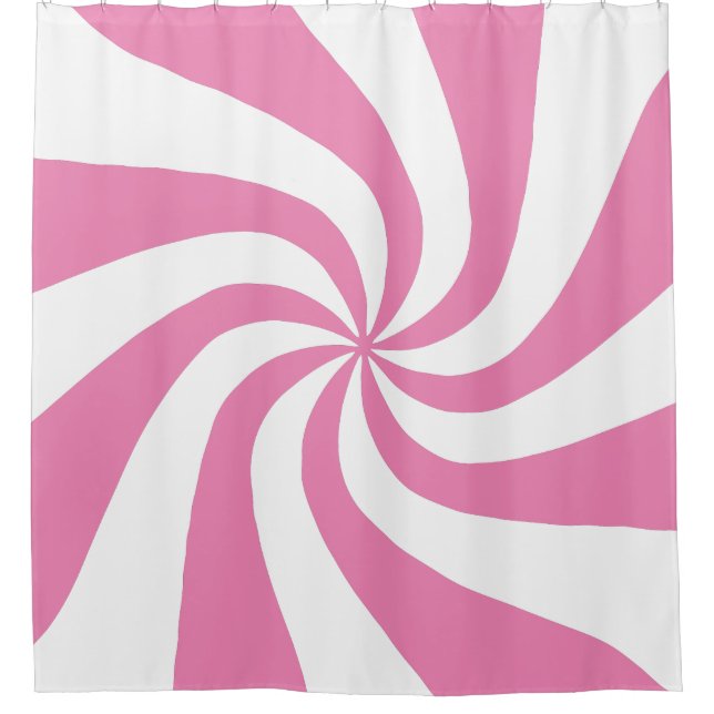 Any Colour with White Peppermint Swirl Tree Skirt (Front)