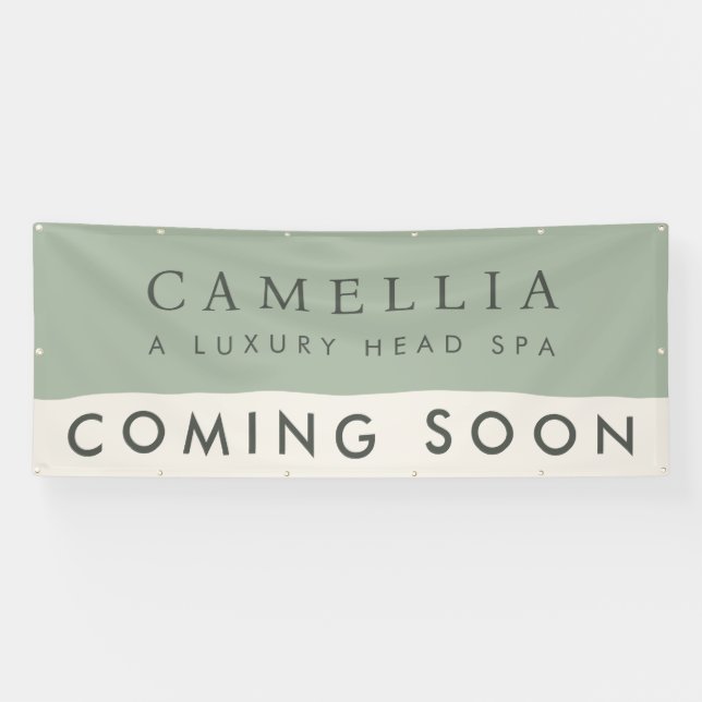 Any Colours Custom Spa Coming Soon Banner (Horizontal)