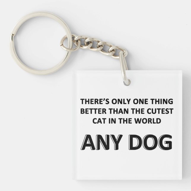Any Dog Keychain (Front)