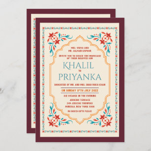 ANY EVENT - Indian Wedding Bridal Invitation