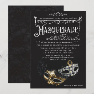 ANY EVENT - Masquerade Party Invitation