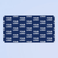 Any Image or Business Logo Editable Dark Navy Blue