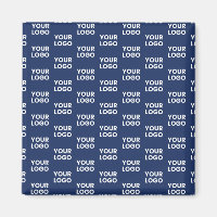 Any Image or Business Logo Editable Dark Navy Blue