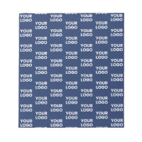 Any Image or Business Logo Editable Dark Navy Blue