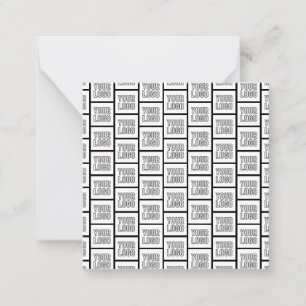 Any Logo or Image Repeating Pattern Card