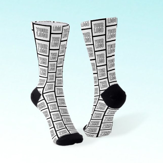 Any Logo or Image Repeating Pattern Socks (Creator Uploaded)