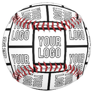 Any Logo or Image Repeating Pattern Softball
